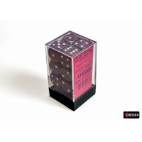 Speckled Silver Volcano 16mm d6 Dice Block (12 dice) (CHX25744)