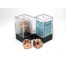 Copper Metallic 16mm d6 Pair (CHX29011)