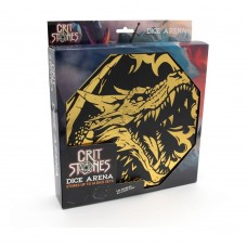 CritStones Arena Dice Tray Black Dragon (Yellow Lid) (CRST60197) CritStones Arena Dice Tray Black Dragon (Yellow Lid) (CRST60197)