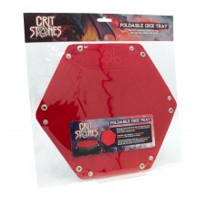 CritStones Folding Dice Tray Red (CRST60205) CritStones Folding Dice Tray Red (CRST60205)