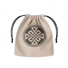 Celtic Beige & black Dice Bag (QBCEL101)