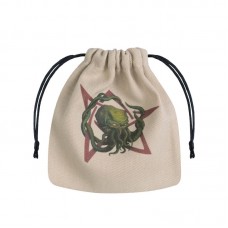 Call of Cthulhu Beige & multicolor Dice Bag (QBCTH104)