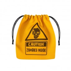 Zombie Yellow & black Dice Bag (QBZOM101)