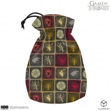 Game of Thrones. The Sigils Pattern Dice Pouch (QGOTPOUQ) Game of Thrones. The Sigils Pattern Dice Pouch (QGOTPOUQ)