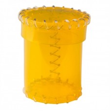 Age of Plastic Yellow Dice Cup (QCAOP142)