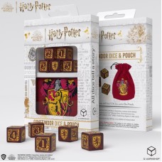 Harry Potter. Gryffindor Dice & Pouch (Q190142-1-A-D6-B)