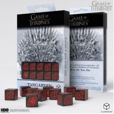 Game of Thrones. Targaryen 10xD6 Dice Set (QGOT3B)