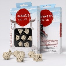 Japanese Dice Set: Last Words Stone (QSKAN18)