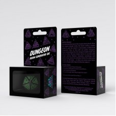 Dungeon Generator Die: Black&Green (Q20VDGG02)