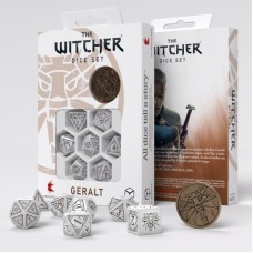 The Witcher Dice Set. Geralt - The White Wolf (QSWGE3T)